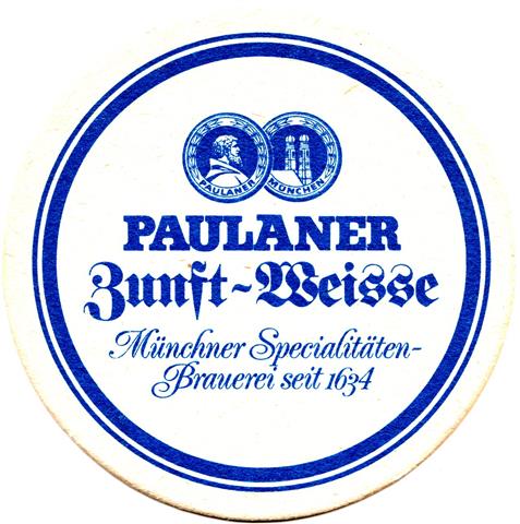 mnchen m-by paulaner spezial 1a (rund215-zunft-weisse-blau)